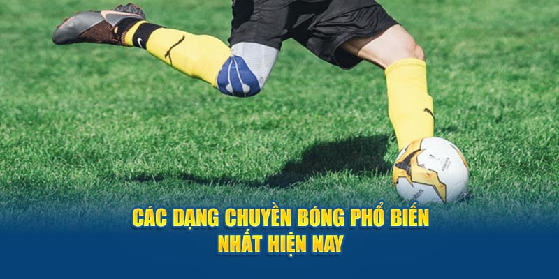 Các dạng chuyền bóng phổ biến nhất hiện nay